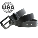 Stealth Black Belt | handcrafted in the USA