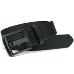 Delta Force Belt by Nickel Smart - Hypoallergenic. Rounded, black carbon fiber buckle